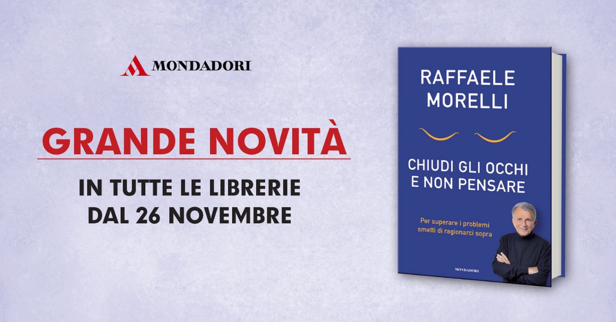 Raffaele Morelli presenta il suo nuovo libro