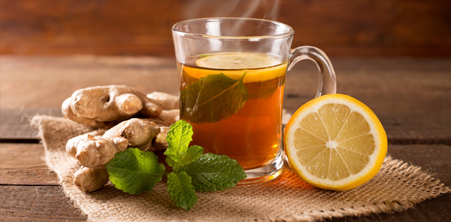 Tè verde allo zenzero e chiodi di garofano