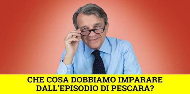 VIDEO Che cosa dobbiamo imparare dall'episodio di Pescara?