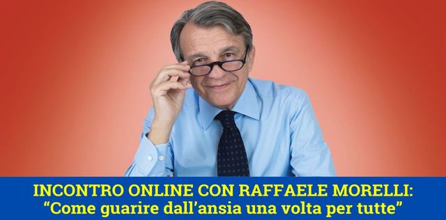 VIDEO Incontro online con Raffaele Morelli