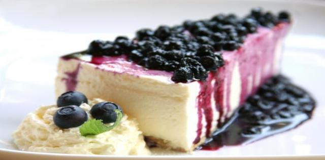 Cheesecake ai mirtilli: una ricetta che dà subito energia