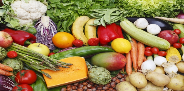 Maggio: un'esplosione di frutta e verdura
